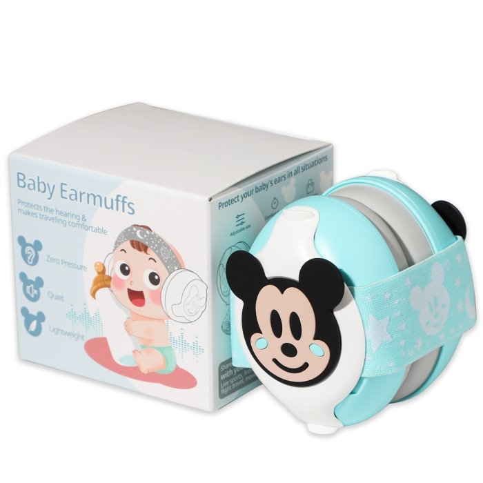 Custom logo baby products ear protection ear defenders noise cancelling baby ear muffs head protector for babies