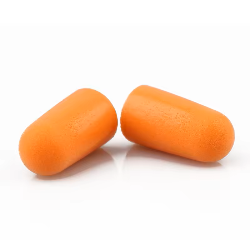 Custom Color Portable Bullet Sponge Earplugs Multi-Choice Noise Cancelling Hearing Protection Soundproofing Wire Noise Reduction