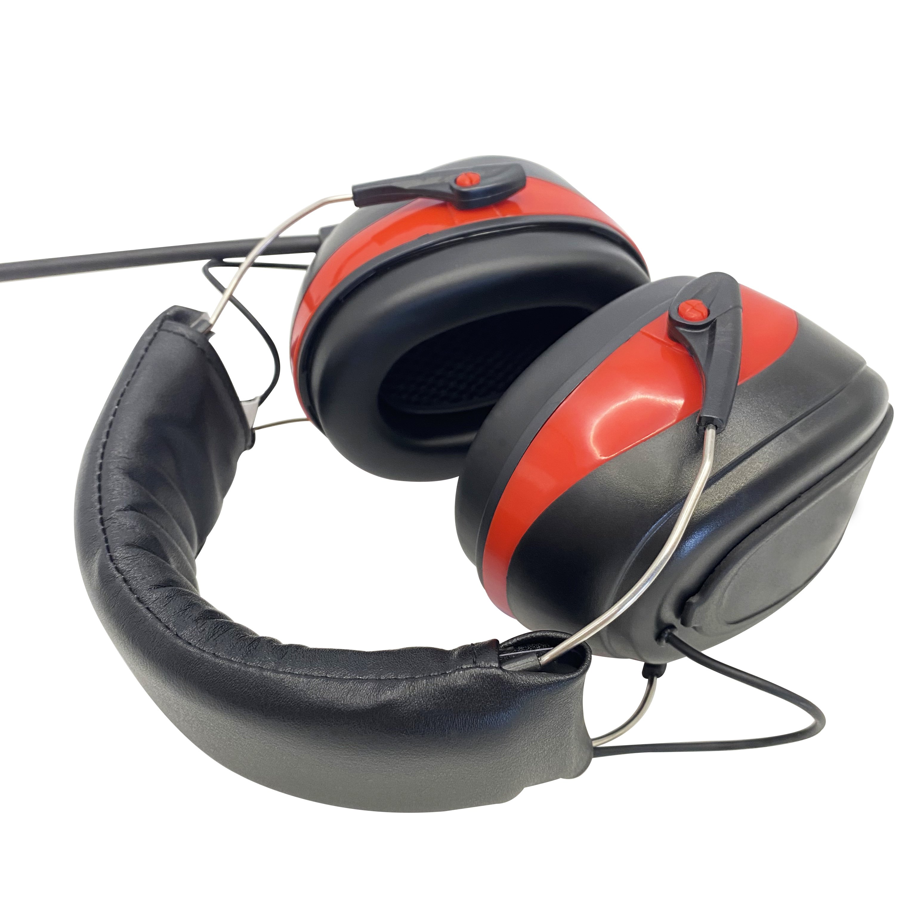 Hearing Protection Headphones with FM/AM Radio - 25dB for Mowing Workshops and Snowblowing