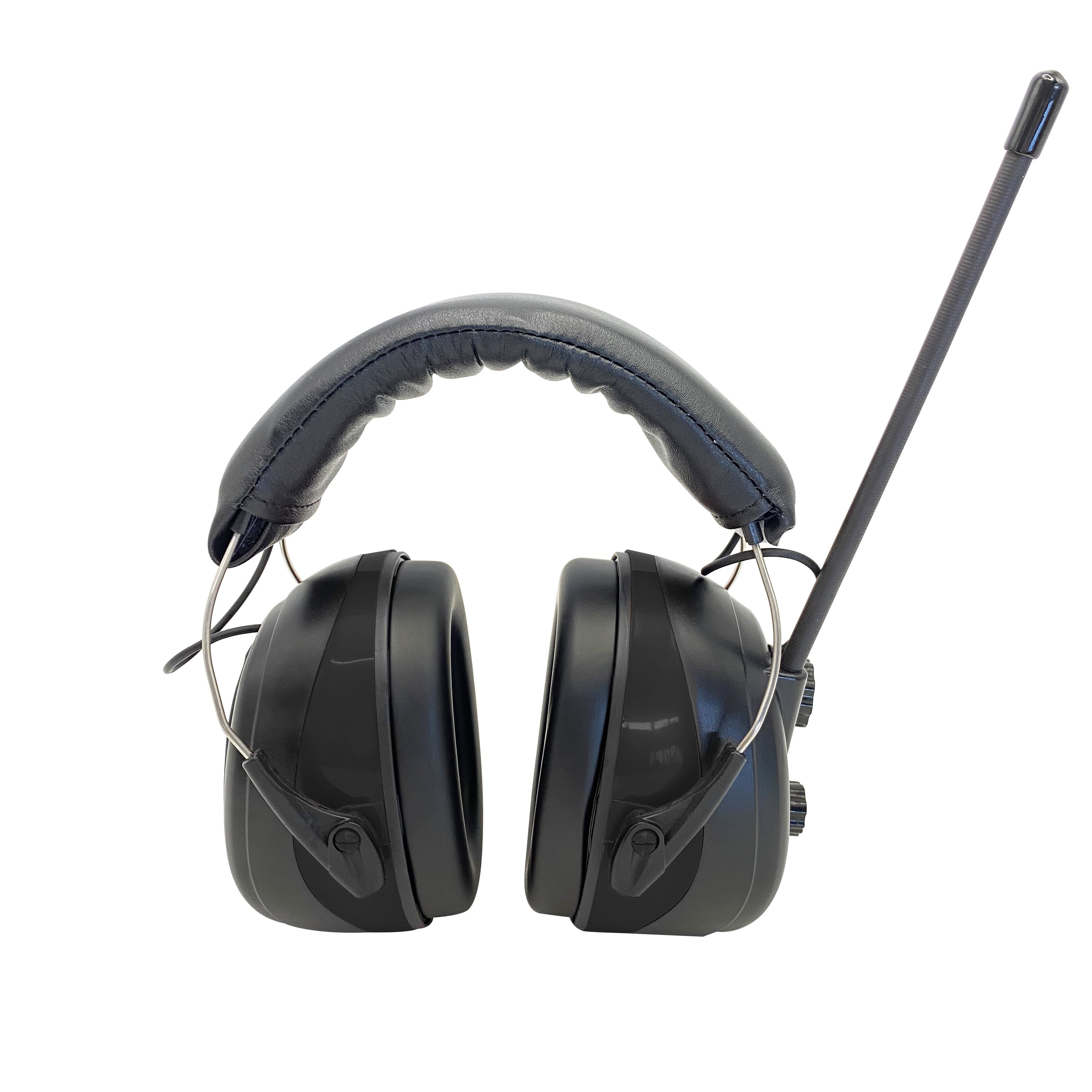 Hearing Protection Headphones with FM/AM Radio - 25dB for Mowing Workshops and Snowblowing