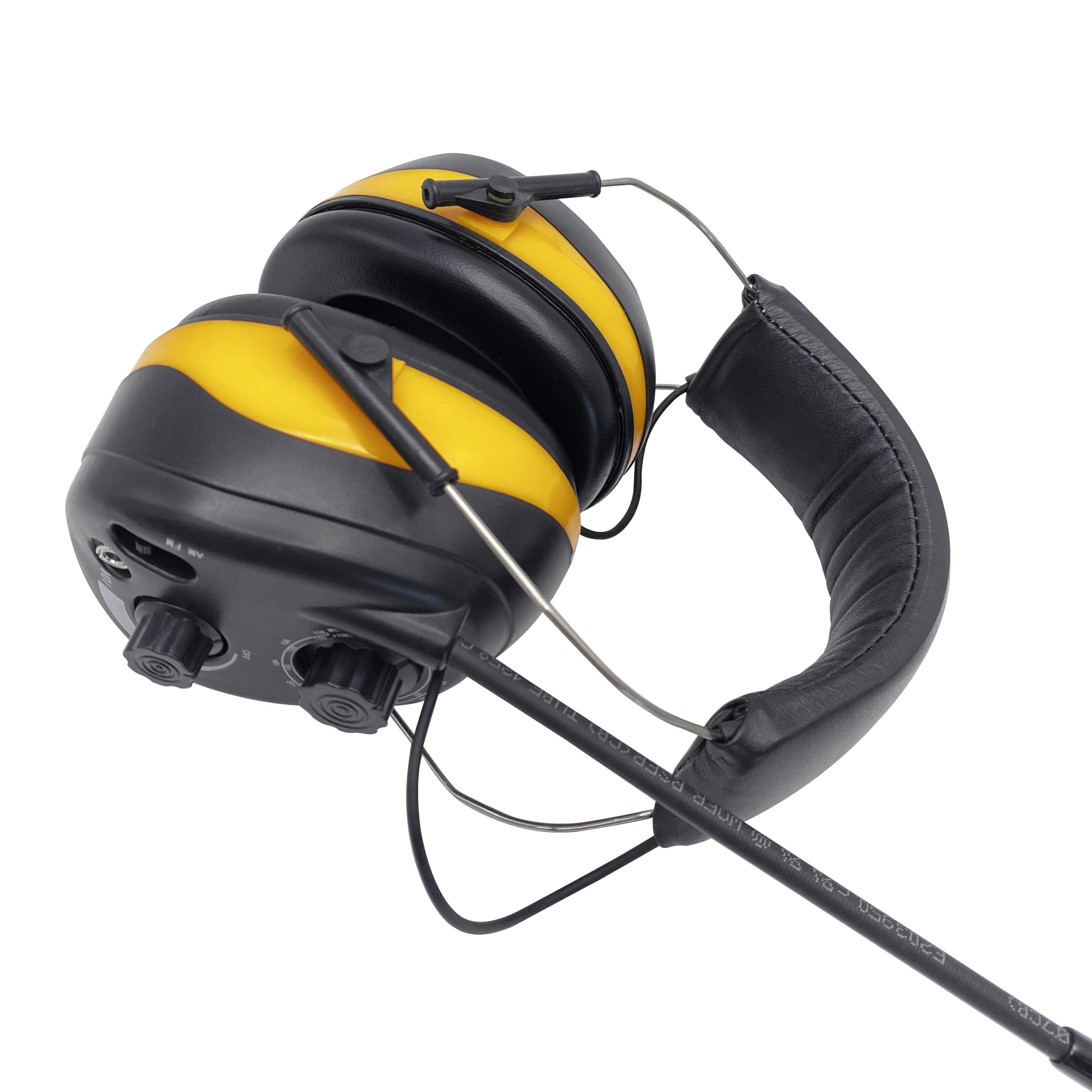Hearing Protection Headphones with FM/AM Radio - 25dB for Mowing Workshops and Snowblowing