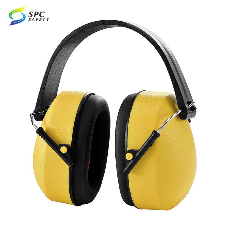 Industrial construction workshop foldable anti noise cancelling ear protector soundproof ear defender hearing protection earmuff