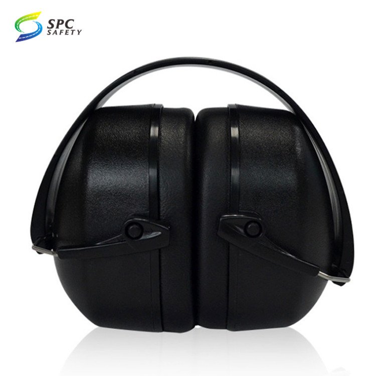 Industrial construction workshop foldable anti noise cancelling ear protector soundproof ear defender hearing protection earmuff