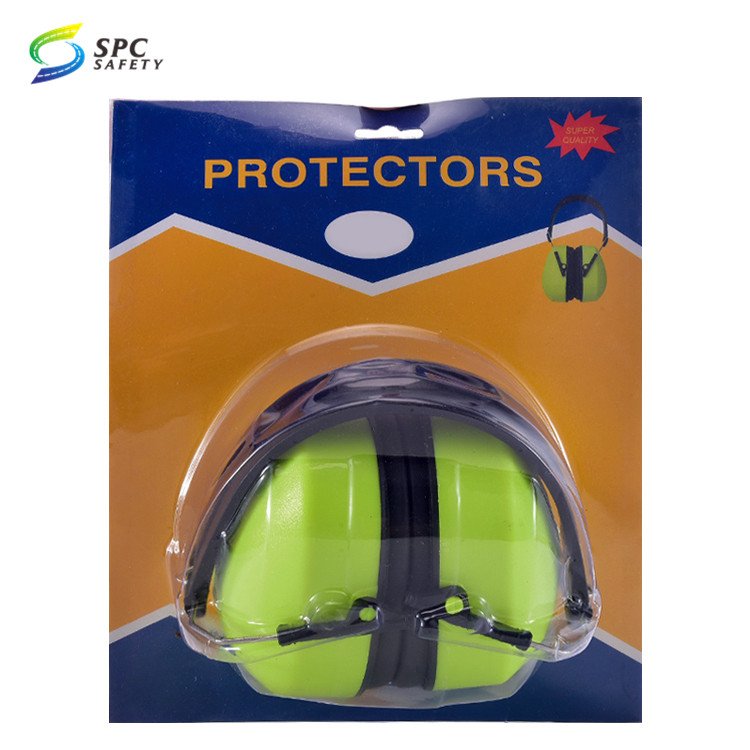 Industrial construction workshop foldable anti noise cancelling ear protector soundproof ear defender hearing protection earmuff