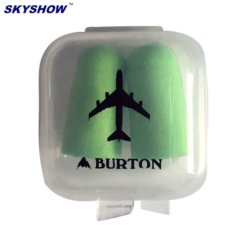 Hearing Protection Soft Ear Plugs Hot Cold Compress Travel Rest Airplane Earplug For Sleeping