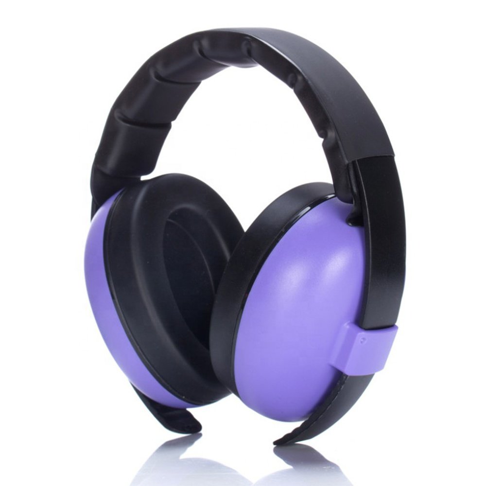 EM1008S Hot sell Colorful Cute Child Noise cancelling Headphones Baby Hearing protection Safety Earmuffs