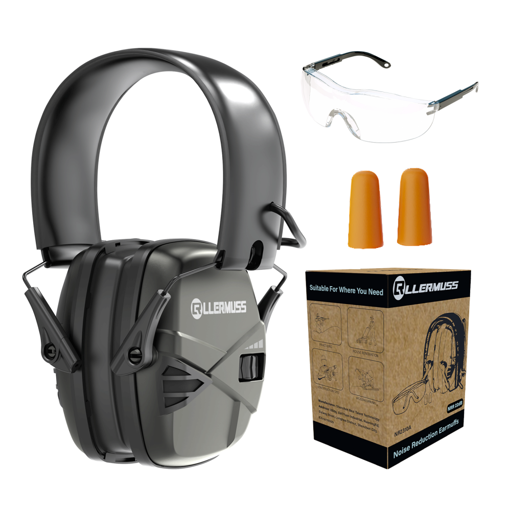 Noise Reduction Safety Electronic Headphones Shooting Protective Hearing Protection Noise Cancelling Earmuffs