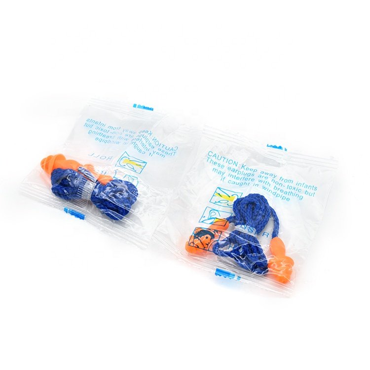 Factory Direct Sale Reusable Hearing Protection Silicone Earplugs Noise Cancellation Earplugs With Cord Waterproof