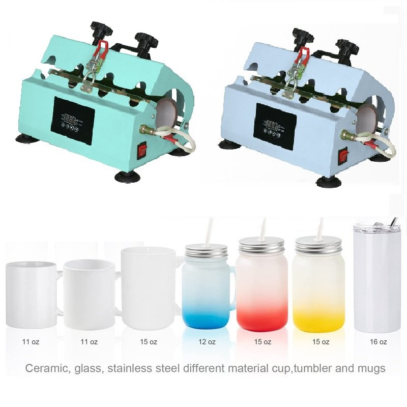Protection USA warehouse new design press machines 110V heat press machine for Straight Sublimation Blanks Skinny Tumbler