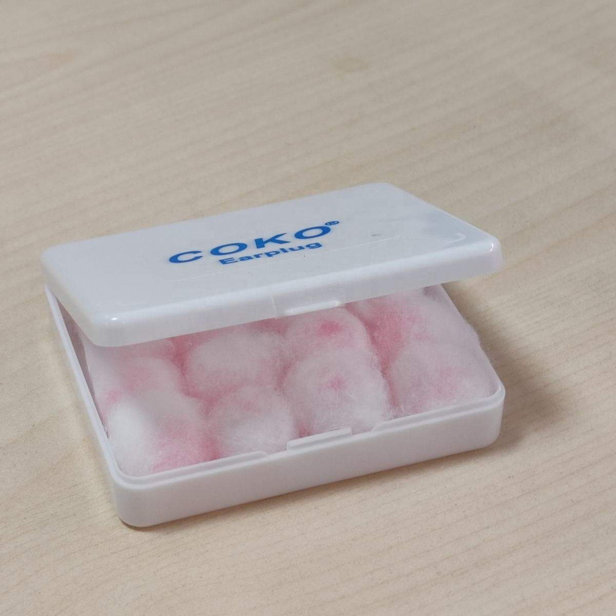 Noise Cancelling Disposable Wax Cotton Sleeping Protection Earplugs