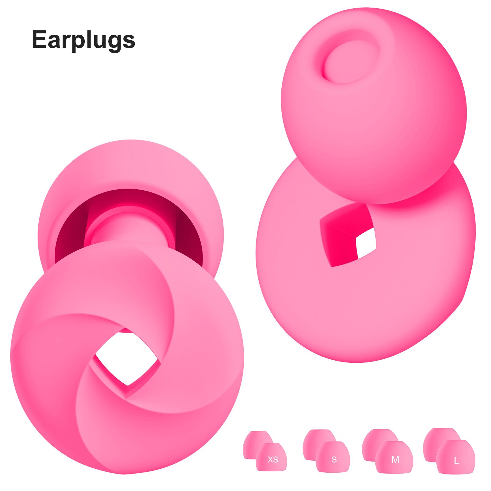 Custom logo Soundproof soft reusable washable noise reducing sleeping earplugs ear plugs for sleep