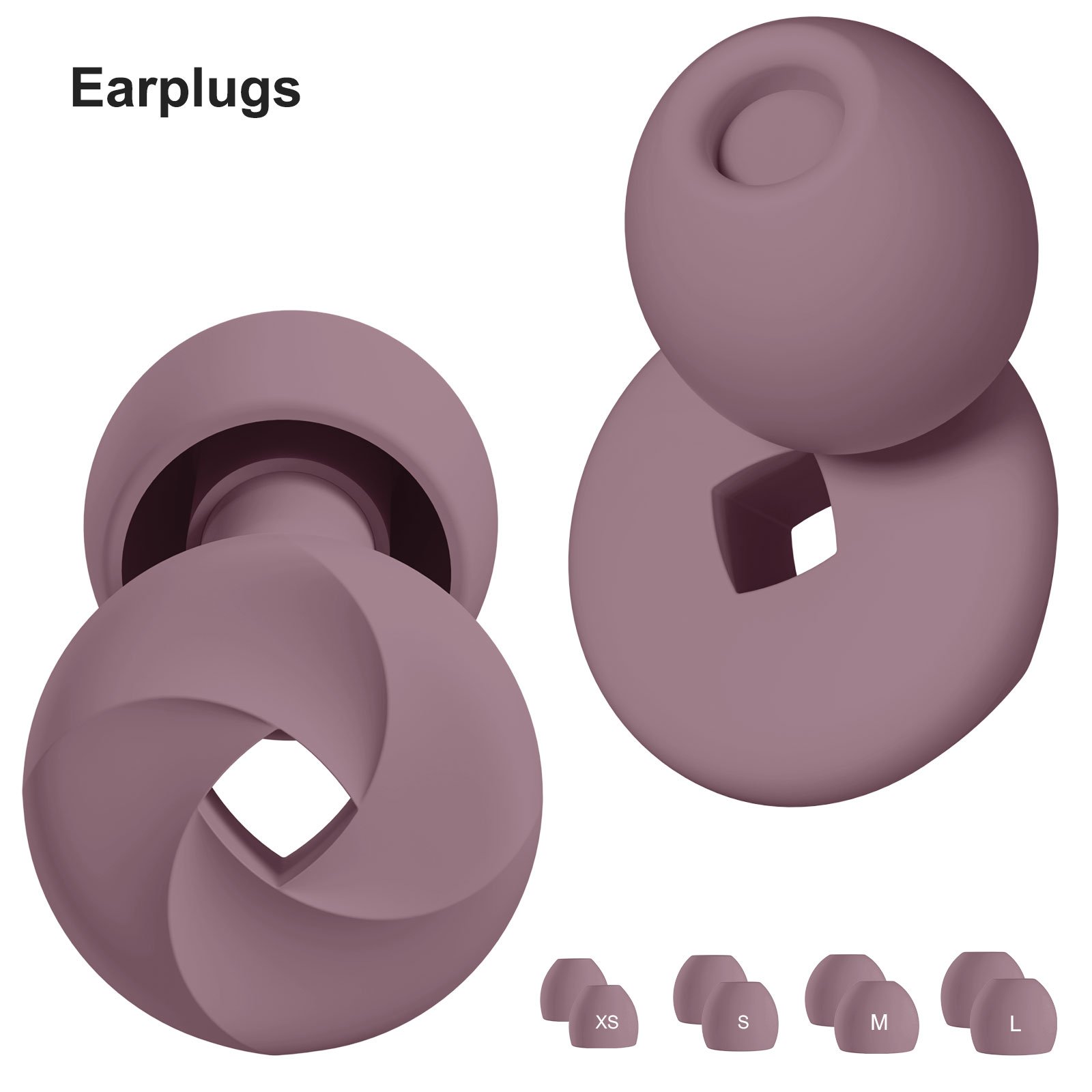 Custom logo Soundproof soft reusable washable noise reducing sleeping earplugs ear plugs for sleep