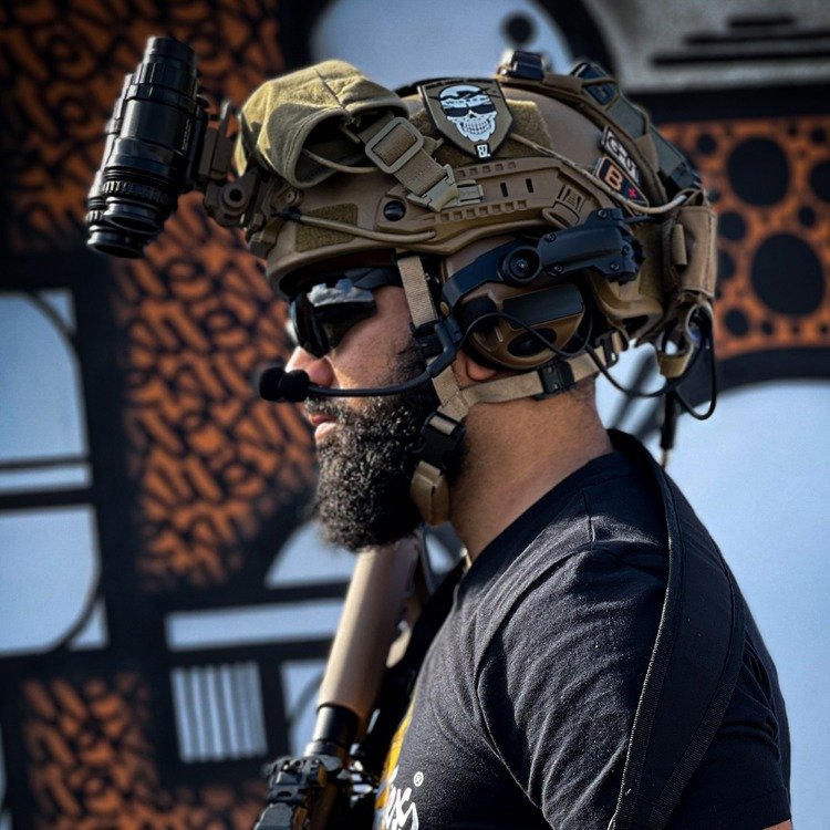 TS TAC-SKY COMTAC Tactical Headset COMTAC II Helmet ARC Rail Noise Reduction Pickup Electronic Ear Muffs Shooting Headset