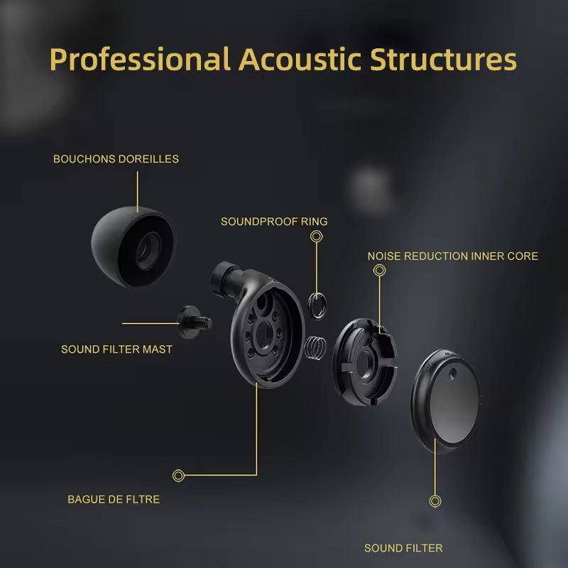 Best Selling Professional White Jade sleeping earplugs Ear Protection For Wholesale
