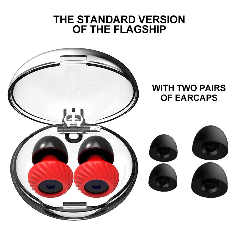 Hearing Protection Ear Plugs For Sleeping Noise Cancelling Silicone Earplugs