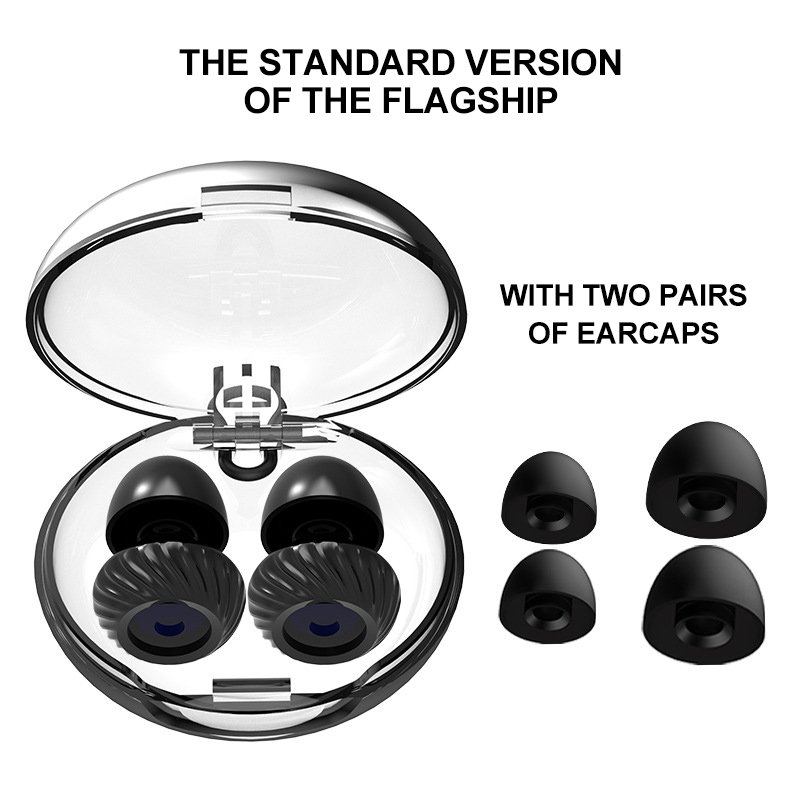Hearing Protection Ear Plugs For Sleeping Noise Cancelling Silicone Earplugs