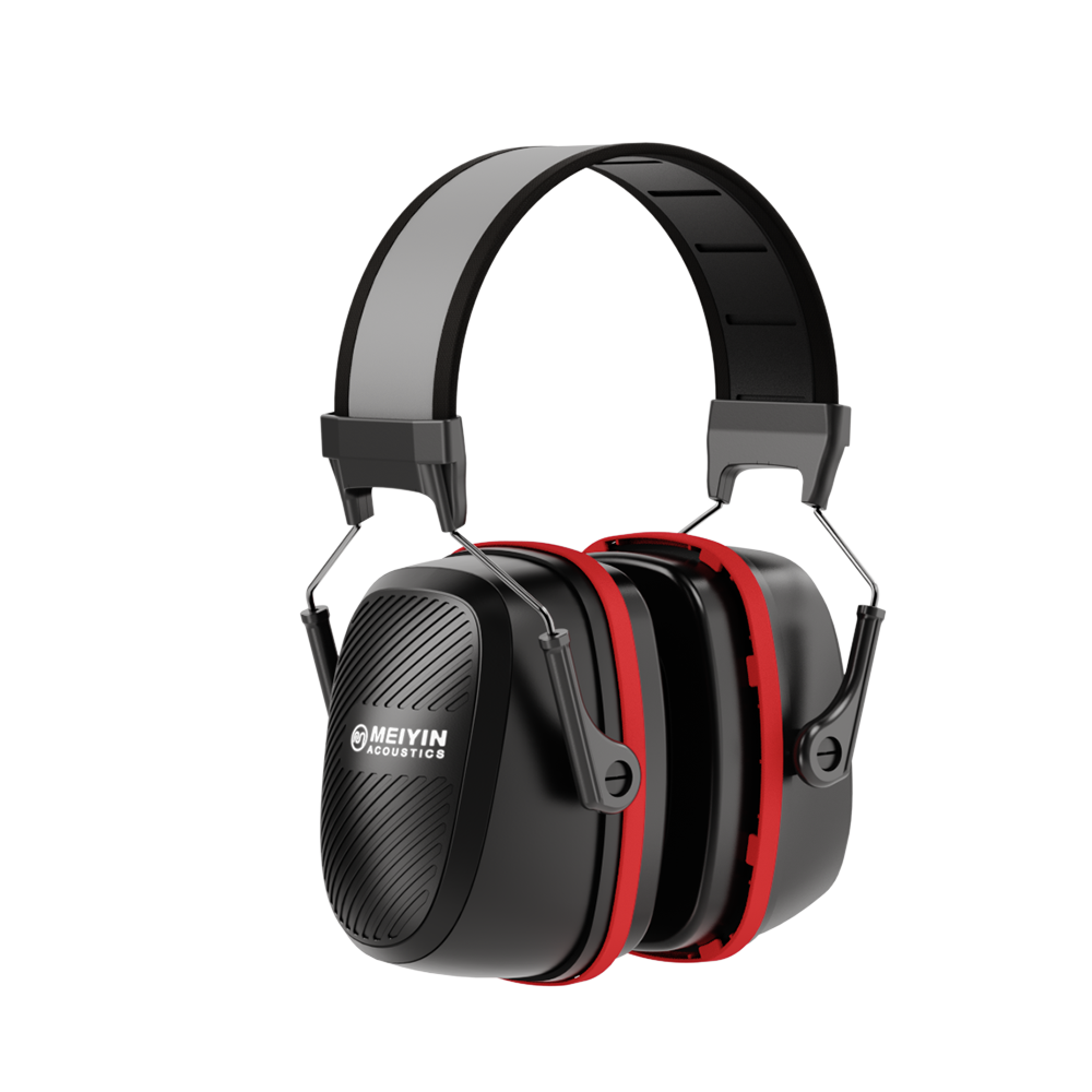 Rongxiang NRR 28dB safety helmet mounted Hearing Protection Earmuffs noise reduction safety Earmuffs for Shooting Range