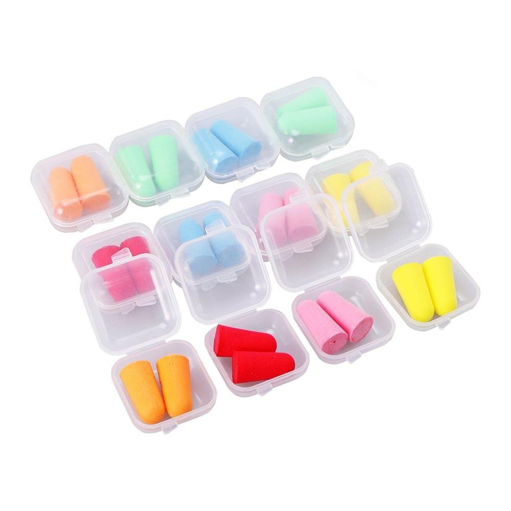 PU Foam Earplugs Ear Plugs Slow Rebound Comfortable Fit Earplug Noise Cancelling Reduction for Hearing Protection
