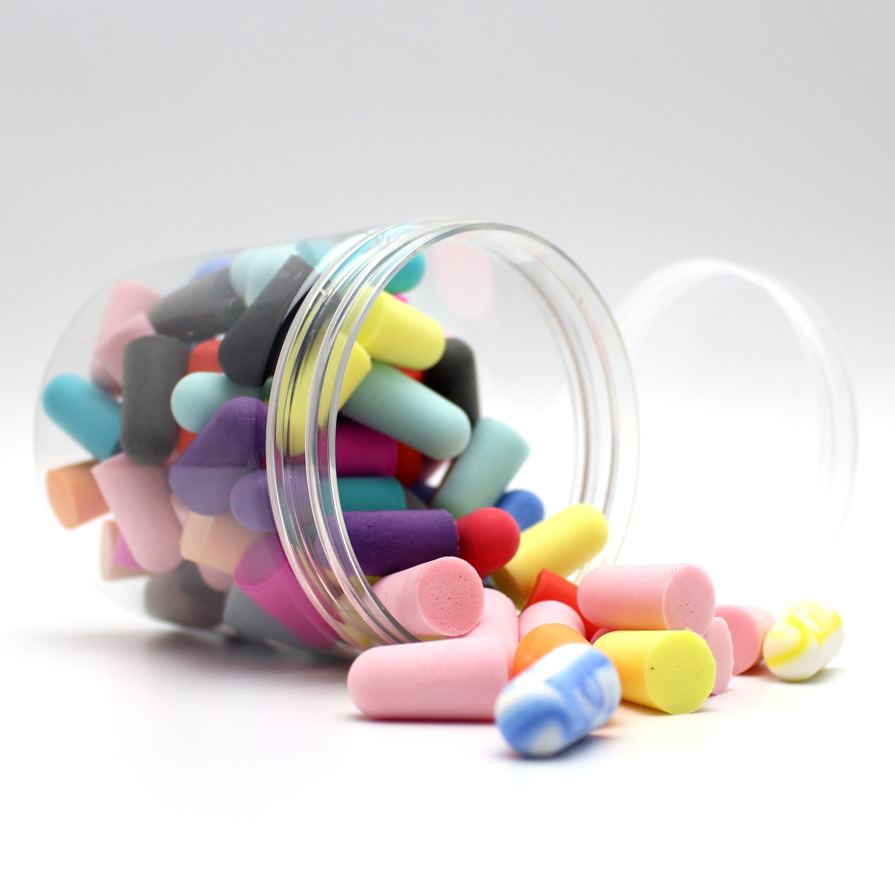 PU Foam Earplugs Ear Plugs Slow Rebound Comfortable Fit Earplug Noise Cancelling Reduction for Hearing Protection