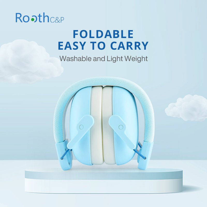 Hot sale Kids hearing protection blue 26dB Earmuff