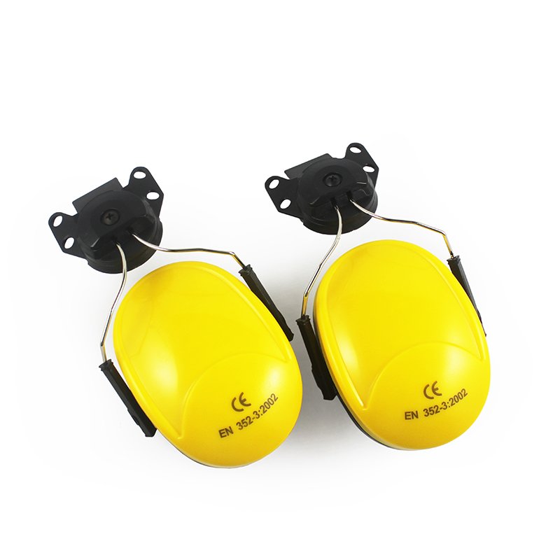 Industrial Protective Earmuffs Anti Noise Hearing Protection Safety Helmet Ear Defenders Soundproof Ear Muffs For Hard Hat