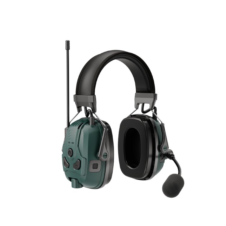 RONGXIANG CE FDM-10 Hearing Protection Earmuff Full Duplex Noise Reduction Earmuff Electronic Electronic Helmet Earmuff