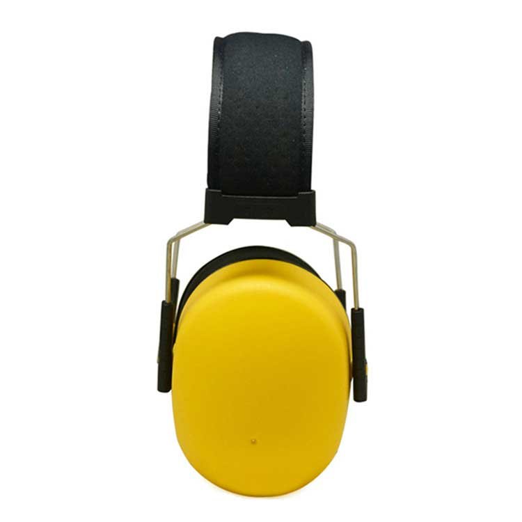 Customized yellow high noise reduction earmuffs hearing protection ABS earmuffs for industrial