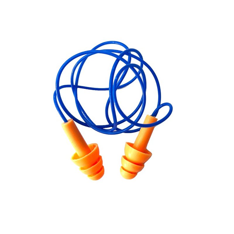 SATA Wholesale Price Best Selling Construction Soundproof Wired Earplugs, SNR 32dB for Hearing Protection