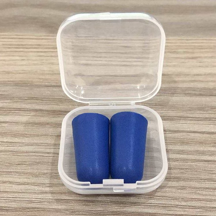 Personalized Earplugs 38dB Hearing Protection Disposable Ear Plugs Blue Ear Plugs Foam Sleeping Earplugs