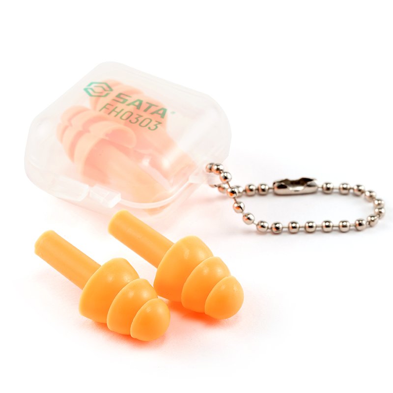 SATA Silicone Disposable Earplugs Safety-Feature Hearing Protection Foam Tactical Noise Reduction Earplugs