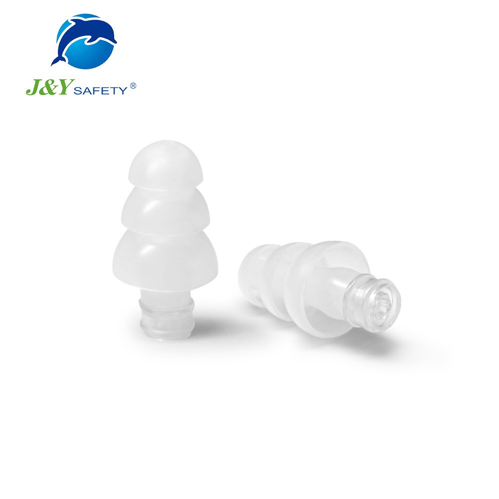High Fidelity Silicone Earplugs CE & ANSI Certified Acoustic Noise Reduction for Hearing Protection Concerts Music Events