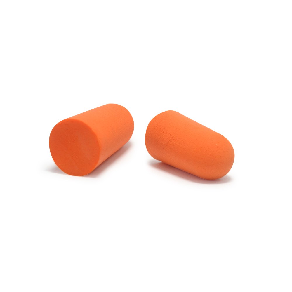 38dB Customizable Logo Hearing Protection Bullet PU Earplugs Rubber Ear Plugs Noise Reduction Sleeping Earplugs for sleep