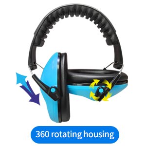Custom Adjustable Safety Children's Ear Muffs Anti-noise Hearing Protection Kids Boys Earmuffs Noise Canceling For Baby