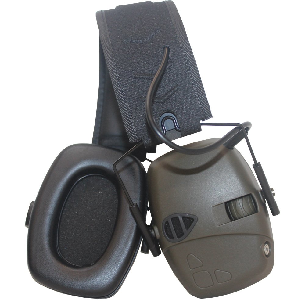 Support wholesale outdoor luxury sports noise reduction headphones electronic earmuffs smart hearing protection