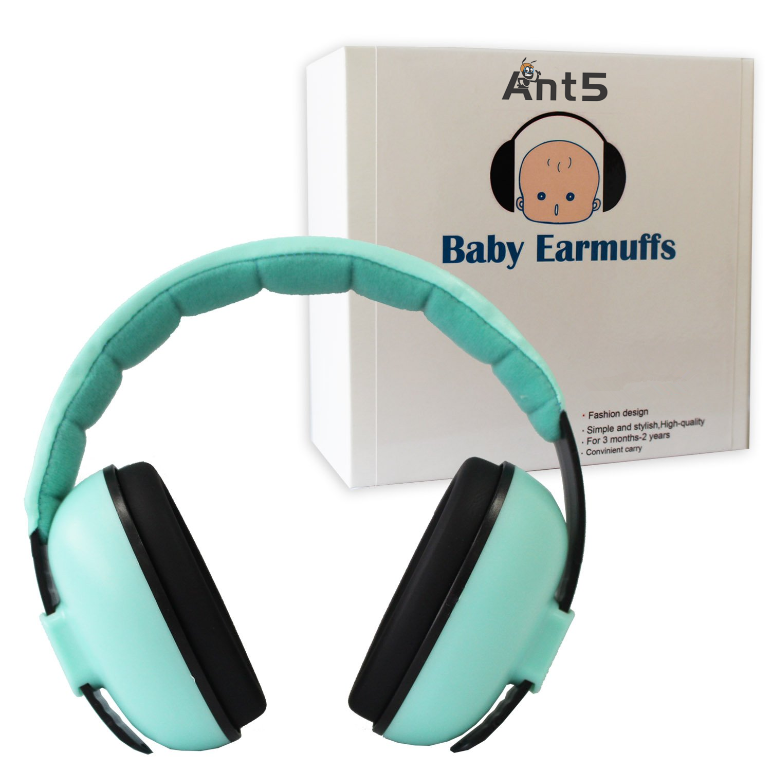 ANTPPE Kids Ear Protection Noise Cancelling Sound Proof Earmuffs for Toddlers, Children & Adults