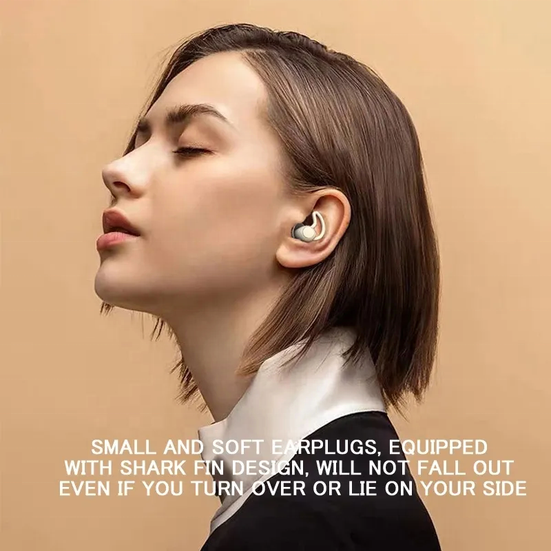 Noise Cancelling Silicone Ear Plugs For Sleep Reusable Hearing Protection Sound Blocking Earplugs