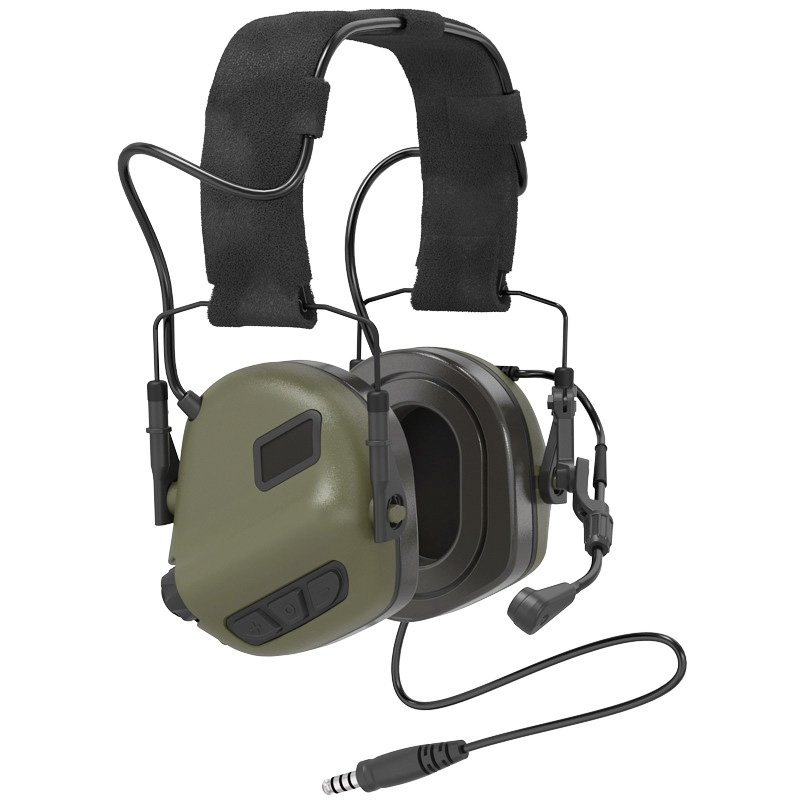 SABADO Electronic Earmuff Tactic Ear Protection Shooting Active Noise Cancelling Electronic Hunting Headphone with Microphone