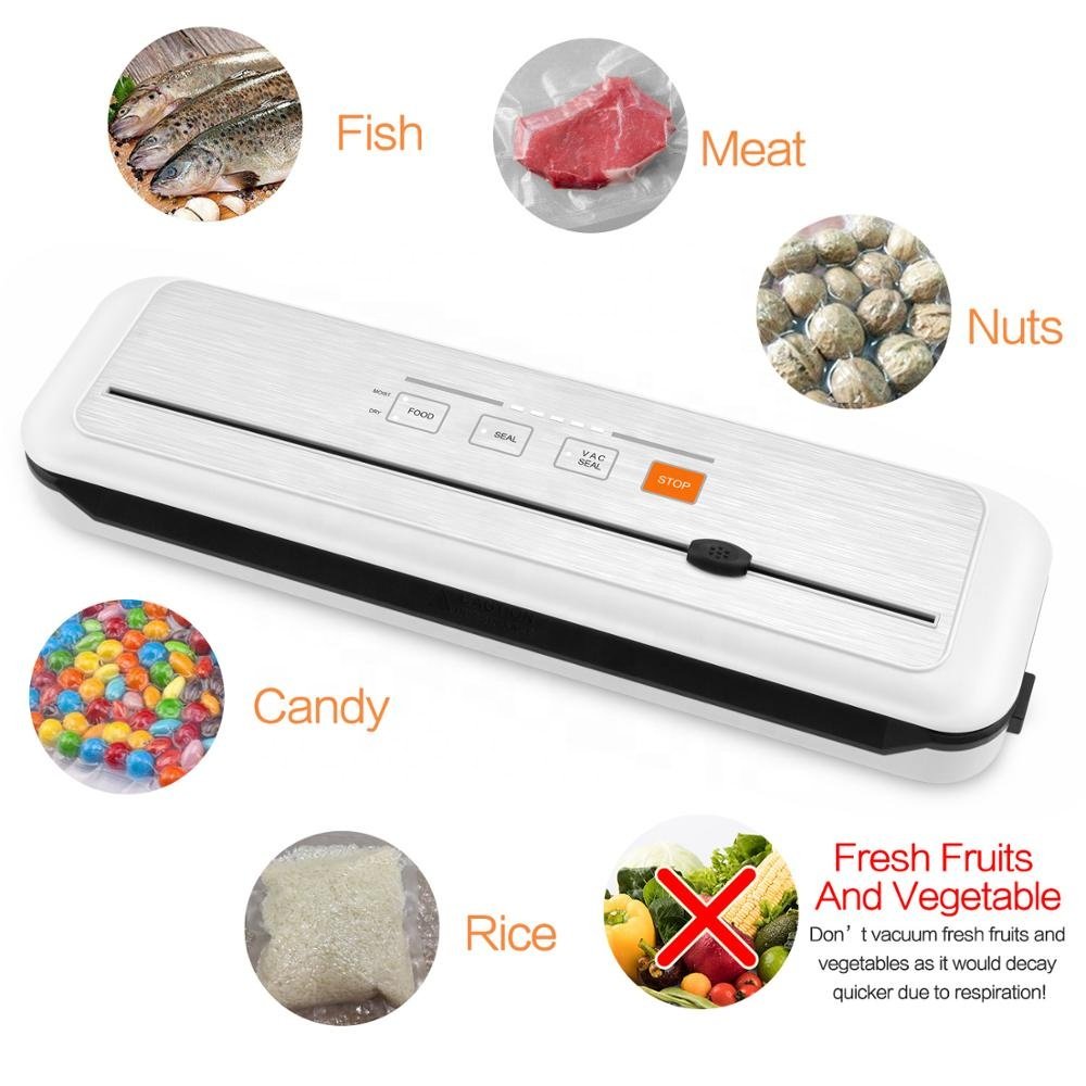 Manual Lock Liquid Capacity Optional Color Hear Seal Food Health Vacuum Packer