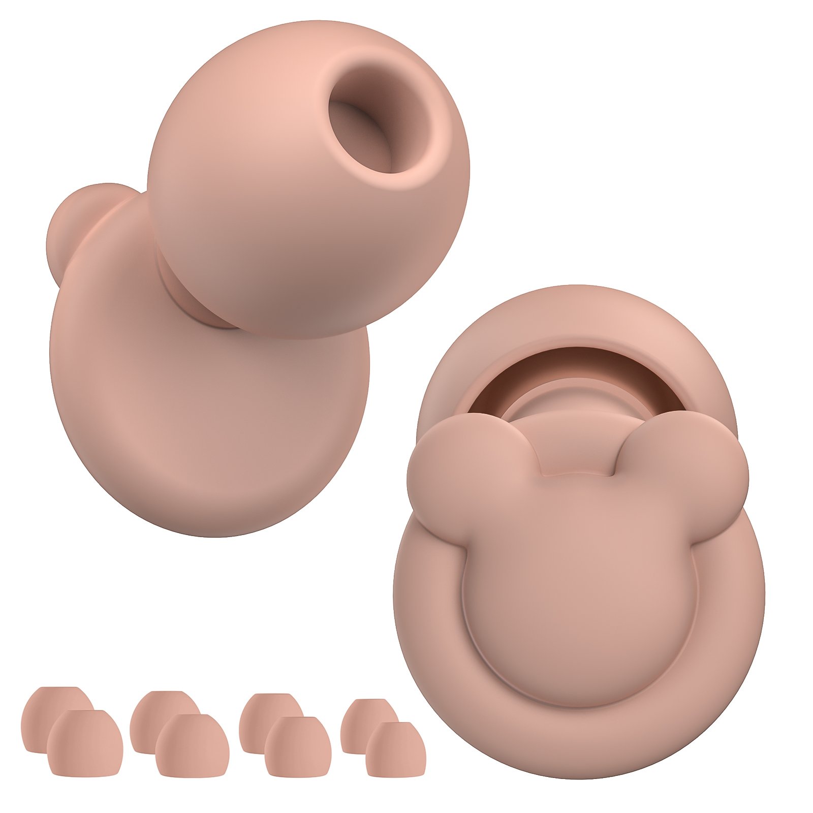 Kids Ear Plugs Silicone Earplugs Noise Reduction Silicon Soft Earbuds Tapones Oidos 33dB Sleep Ear Plugs