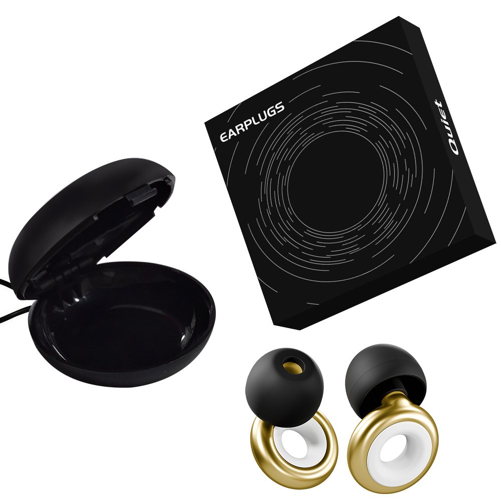 Ear Plugs for Noise Reduction Super Soft Reusable Hearing Protection in Flexible Silicone for Sleep