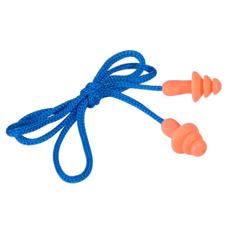 Christmas Tree Design Safe & Comfortable Noise Cancelling TPR Earplugs with Cable Accessory Type