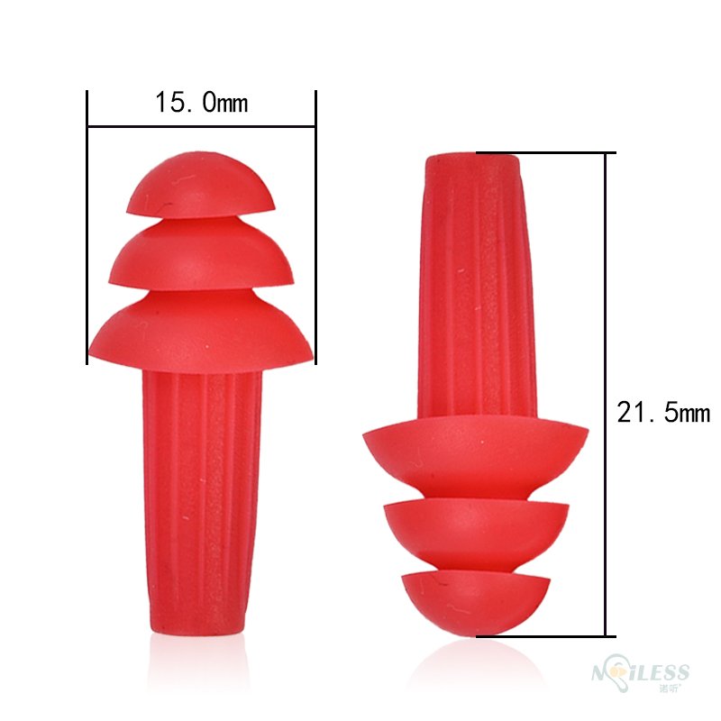 Christmas-tree shaped ear plugs for ear protection reusable earplugs for hearing protection