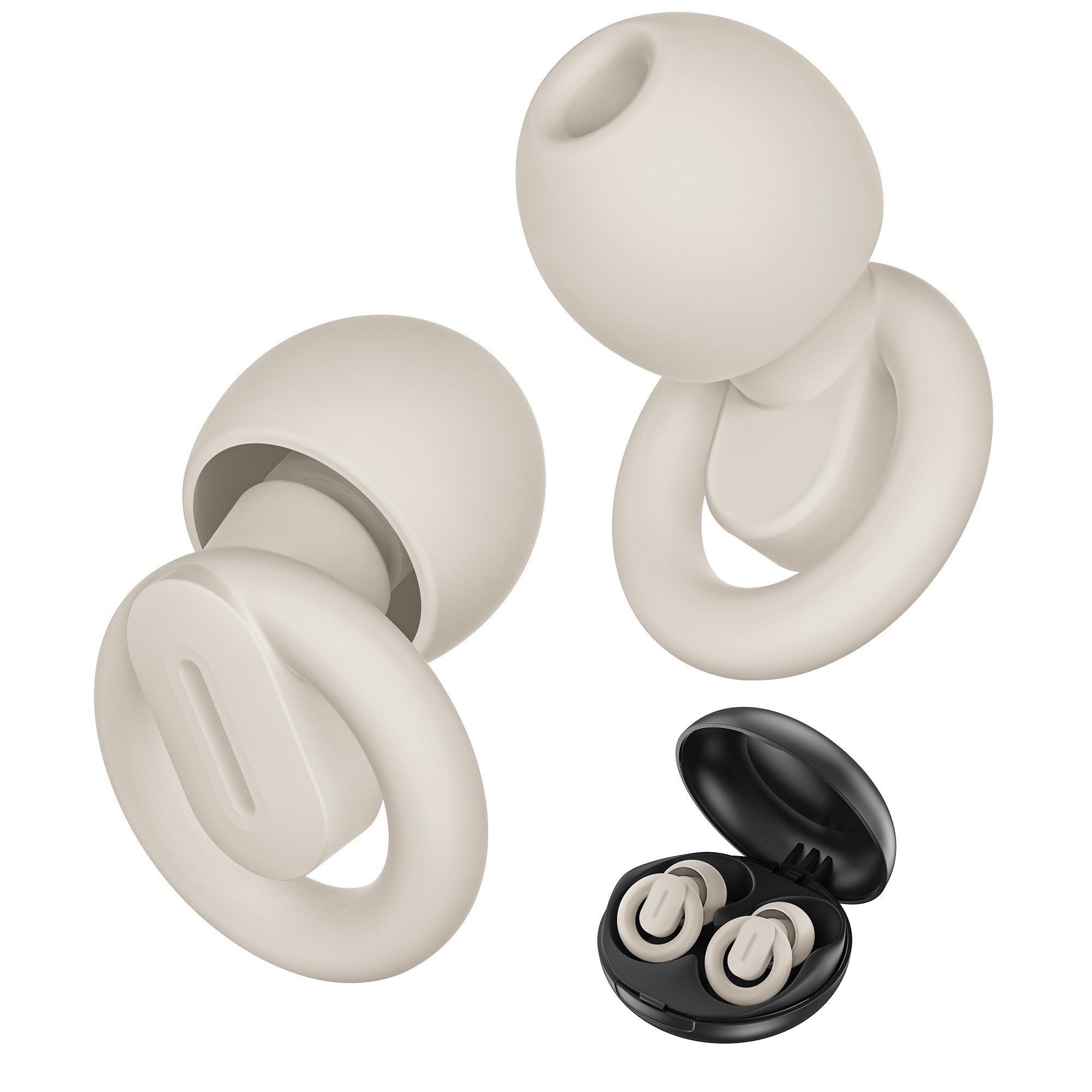 4 pairs Switchable Ear Plug Noise High Fidelity Noise Cancelling Casque Anti Bruit Silicone Sleeping Ear Plugs for sleep
