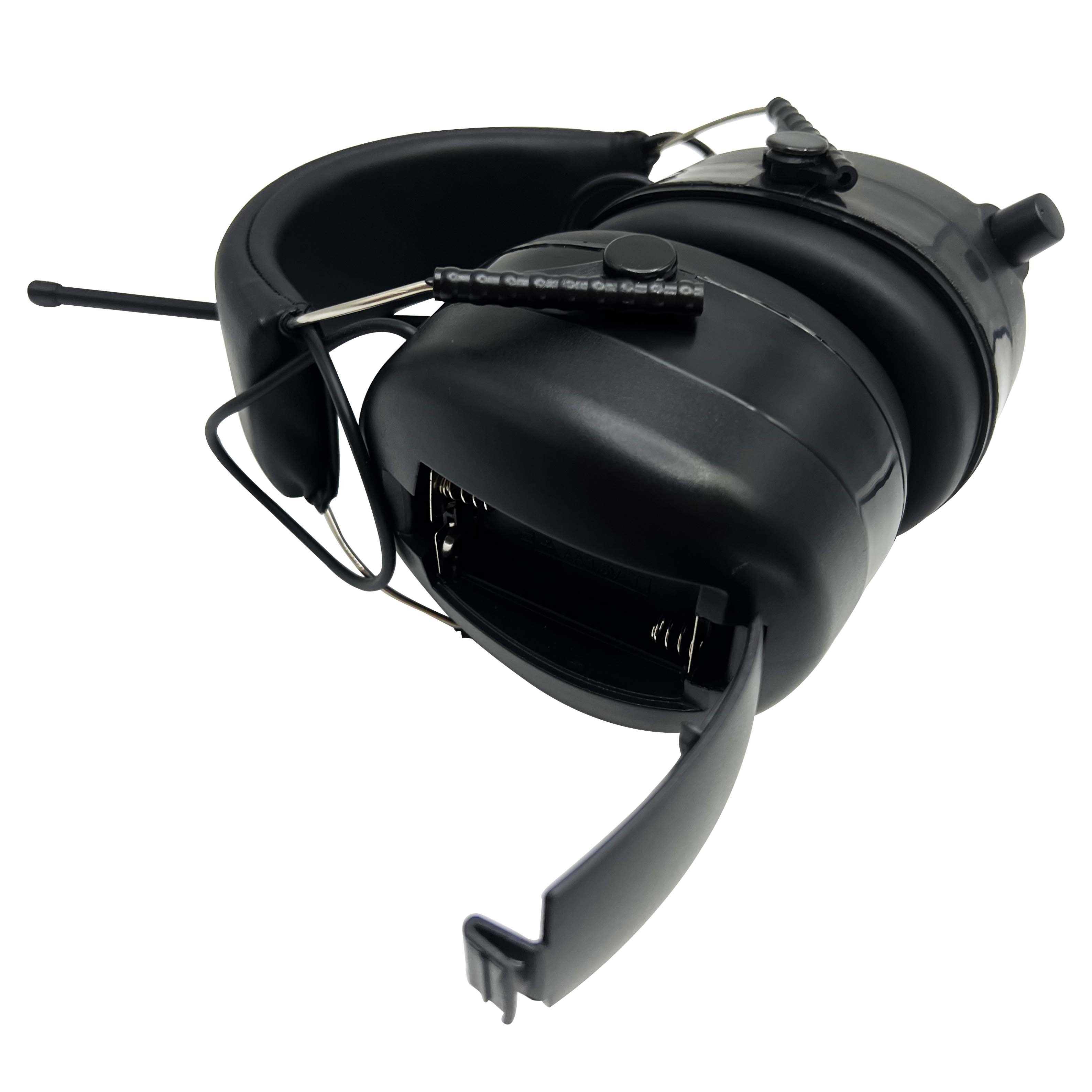 DAB Radio Electronic Hearing Protection Ear Muffs with FM Radio Safety Noise Canceling Ear Defenders for Industry