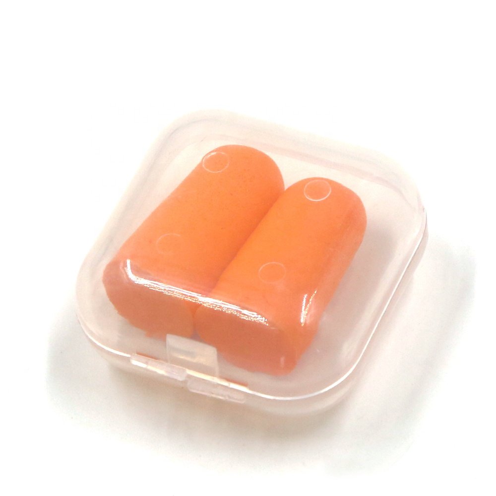 In ear earplug Sky Blue memory foam ear plugs highest SNR bearing 38dB same style manufacturer of M P O W