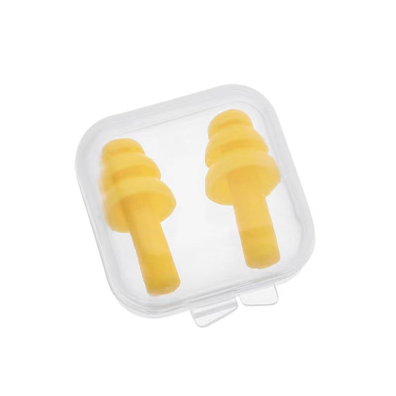 Hearing Protection Earplugs Sound Blocking Reusable Soft Sleep Silicone Ear Plugs Noise Cancelling