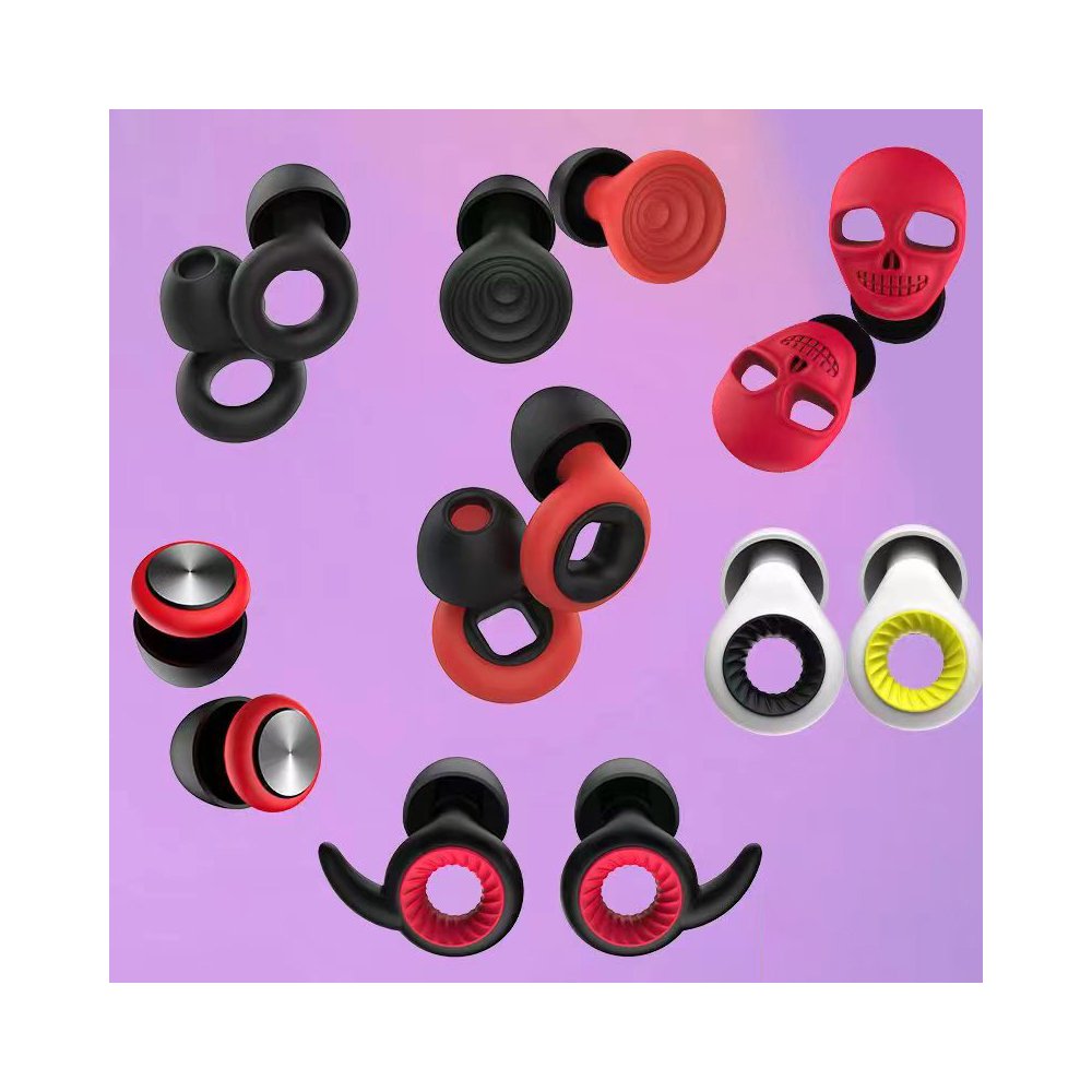 Wholesale hearing protection earplugs waterproof swimming silicone earplugs