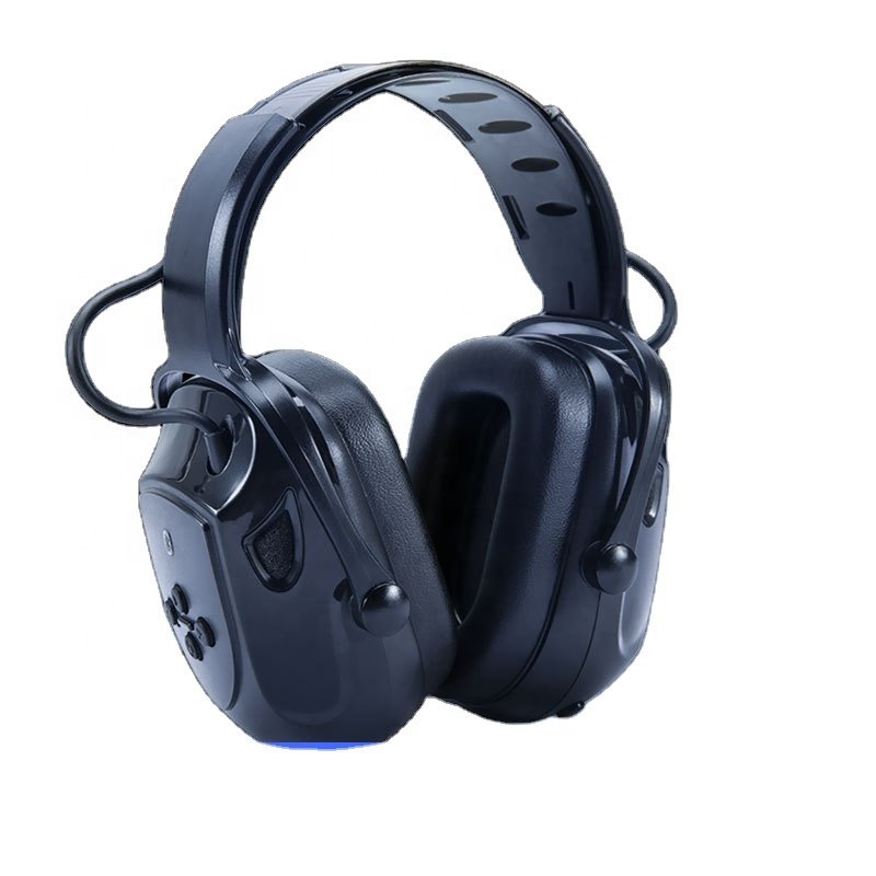 Multi-Function Bluetooth Call Over-the-head Earmuffs with Noise Cancelling Electronic Communication Earmuffs