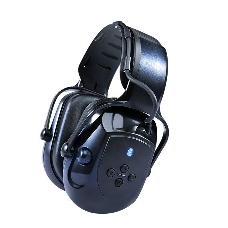Multi-Function Bluetooth Call Over-the-head Earmuffs with Noise Cancelling Electronic Communication Earmuffs