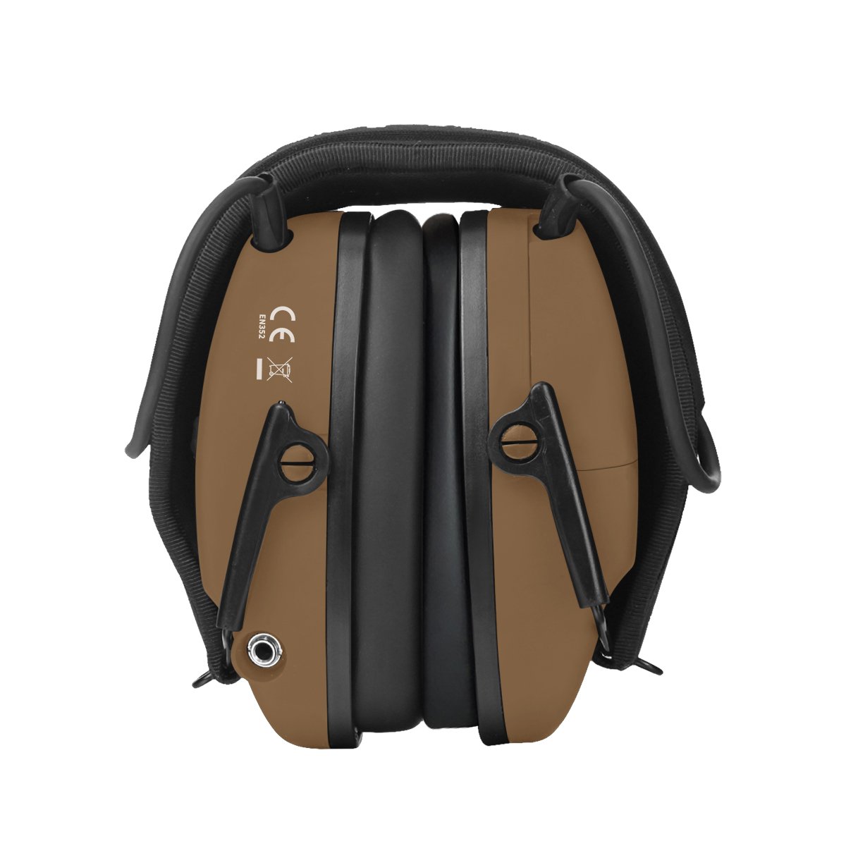 Custom Logo Hearing Protection Ear Muffs Antinoise Noise Cancelling Electronic Shooting Safety Hearing Protection Earmuffs